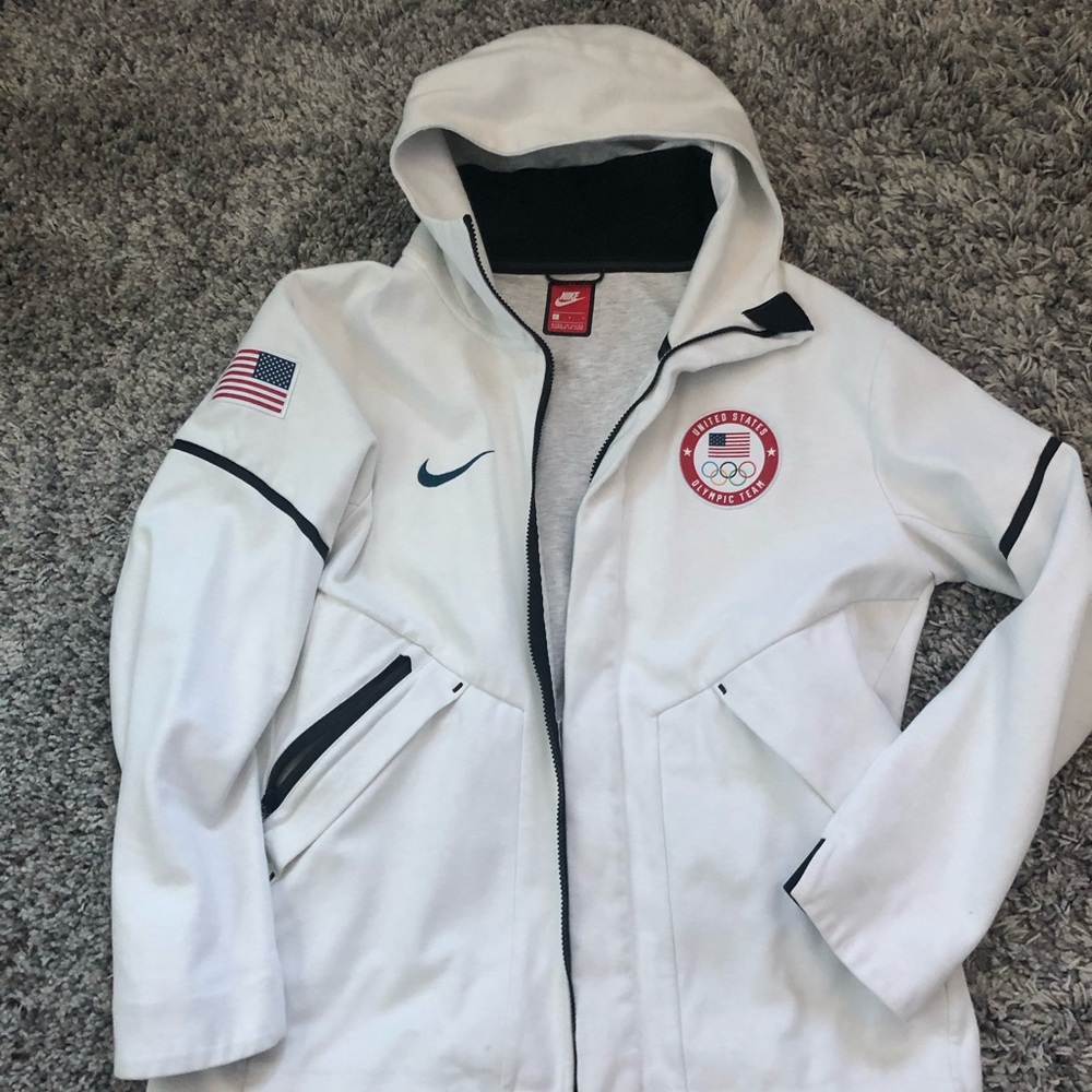 Nike Olympic tech fleece hoodie size L like new